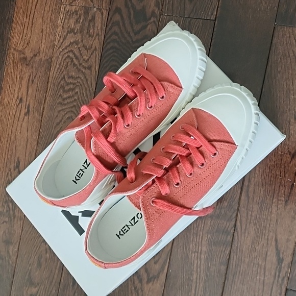 Kenzo Tiger Crest canvas sneakers - Picture 2 of 9